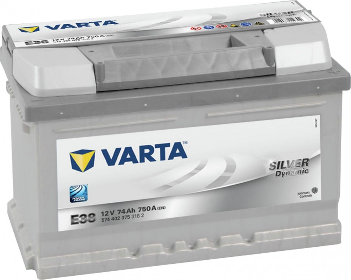 Аккумулятор автомобильный Varta E38 Silver Dynamic